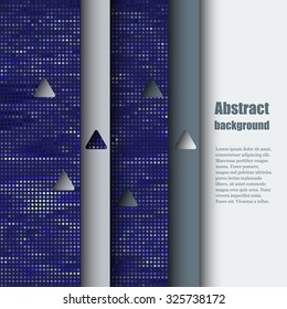 Brochure template with abstract background.  Eps10 Vector illustration. 