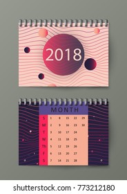 Brochure template with abstract background. Eps10 Vector illustration