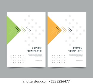 Brochure or template, annual report cover design background EPS 10