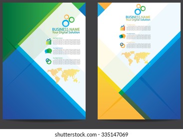 Brochure template business design