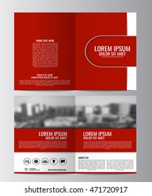 Brochure template. Can be used for magazine cover, business mockup, education, presentation, report. Abstract flyer design background. a4 size with editable elements. EPS 10.