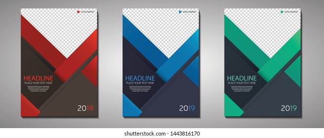 Brochure Template Cover Book,  Magazine Template, Business Modern Poster, Annual Report Template