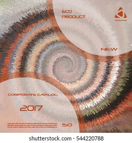 Brochure template, cover design, annual report, magazine and flyer layout. Abstract cover design. Vector illustration.