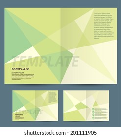 brochure template design 