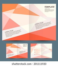 brochure template design 