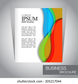 brochure template design