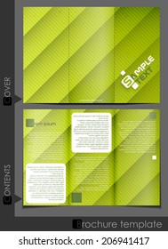 Brochure Template Design.