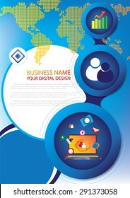 Brochure template design