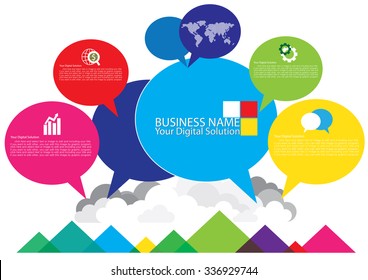Brochure template design