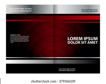 Brochure template design 