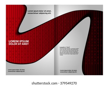 Brochure template design 