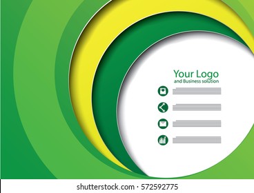 Brochure template design