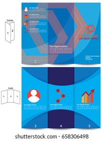 Brochure template design