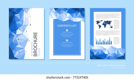 Brochure template design