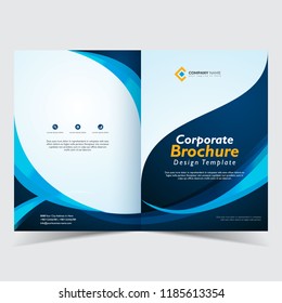 Brochure Template design, Bi-Fold Corporate brochure  design template