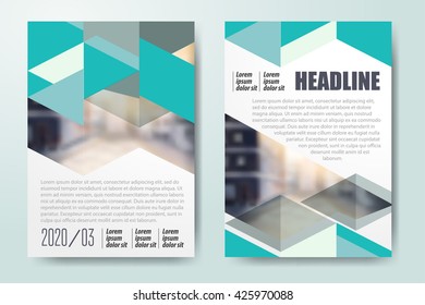 Brochure template design, book cover layout design, Abstract presentation templates Color application template design for corporate identity Business stationery Annual report