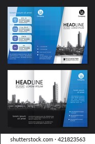 Brochure template design. Geometric pattern square. Vector illustration of geometry graphic design.