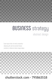 Brochure template design. Modern cover page layout. Bizarre trendy poster. Vector illustration on transparent background.