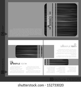 Brochure template design.  Vector illustration. Eps 10.
