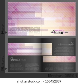 Brochure Template Design.  Vector Illustration. Eps 10.