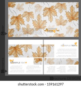 Brochure Template Design.  Vector Illustration. Eps 10.