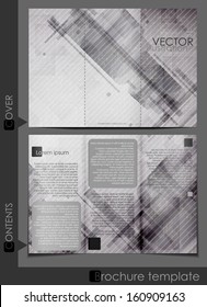 Brochure Template Design.  Vector Illustration. Eps 10.