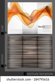 Brochure Template Design.  Vector Illustration. Eps 10.