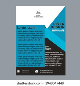 Brochure template design.  Vector illustration of geometry graphic design-01
