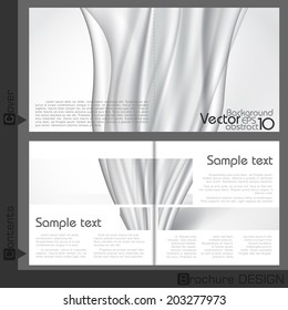 Brochure Template Design.  Vector Illustration. Eps 10