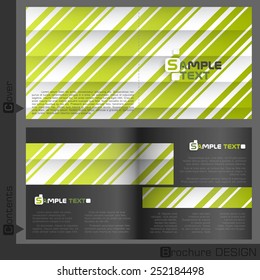 Brochure Template Design.  Vector Illustration. Eps 10.