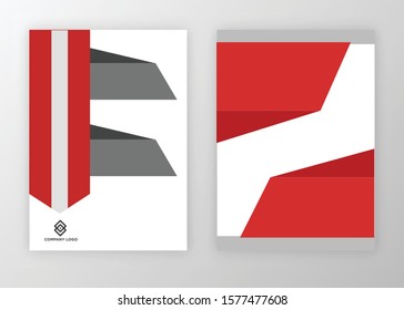 Brochure template design vector. Modern design with abstract and colorful shapes can be use for leaflet, book, poster, flyer, catalogue in A4 size. easy to edit, customize for print