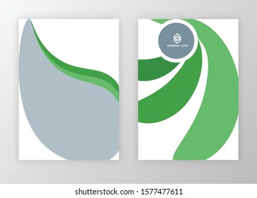 Brochure template design vector. Modern design with abstract and colorful shapes can be use for leaflet, book, poster, flyer, catalogue in A4 size. easy to edit, customize for print