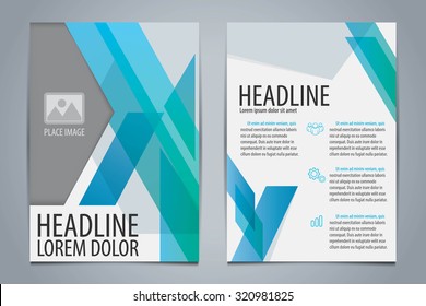 brochure template design vector,flyer,booklet cover,report,A4 vertical Size,Abstract triangle
