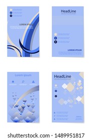 Brochure template flyer background for business design