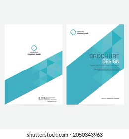 Broschüre, flyer-Hintergrund für Business Design - Vektorgrafik