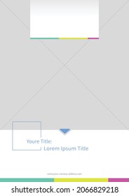 Broschüre, flyer Hintergrund für Geschäftsdesign