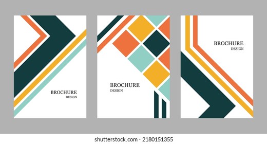  Fondo del folleto de la plantilla de folleto para el diseño empresarial. Diseño minimo de folletos y plantilla moderna de póster de los folletos informativos.Diseño moderno y futurista. 

