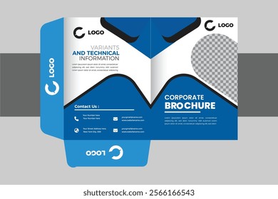 Brochure template flyer background for business design