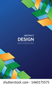 brochure template flyer background design for A4 paper size 