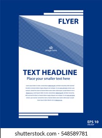 Brochure template flyer for business, design, education, presentation, website, magazine page.