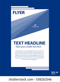 Brochure template flyer for business, design, education, presentation, website, magazine page.