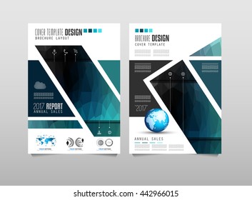Brochure template, Flyer Design for business presentation and magazine covers, annual reports and marketing generic purposes.