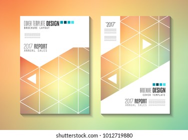 Brochure template, Flyer Design or Cover for business purposes. Elegant layout with space for text and images.
