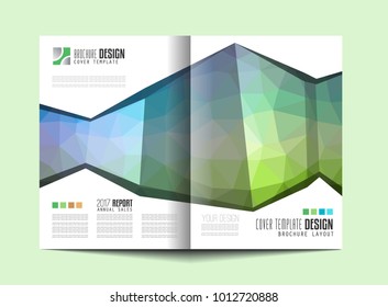 Brochure template, Flyer Design or Cover for business purposes. Elegant layout with space for text and images.