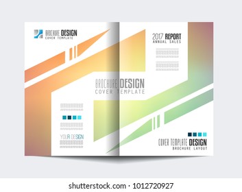 Brochure template, Flyer Design or Cover for business purposes. Elegant layout with space for text and images.