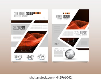 Brochure template, Flyer Design or Cover for business presentation and magazine covers, annual reports and marketing generic purposes.