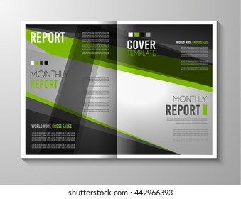 Brochure Template, Flyer Design Or Cover For Business Presentation And Magazine Covers, Annual Reports And Marketing Generic Purposes.