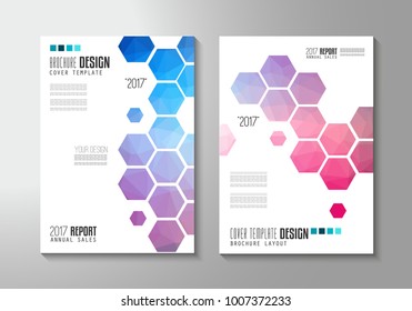 Brochure template, Flyer Design or Depliant Cover for business purposes. Elegant layout with space for text and images.