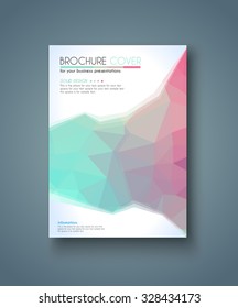 Broschüren-Vorlage, Flyer-Design und Design-Cover für Geschäftspräsentationen und Zeitschriftenhüllen.