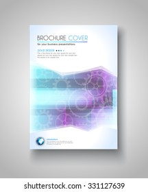 Brochure template, Flyer Design and Depliant Cover for business presentation and magazine covers.